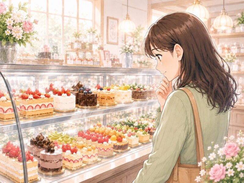 マンガ 元気のキッカケ ケーキ屋さん編「甘い時間のあとに」の表紙画像