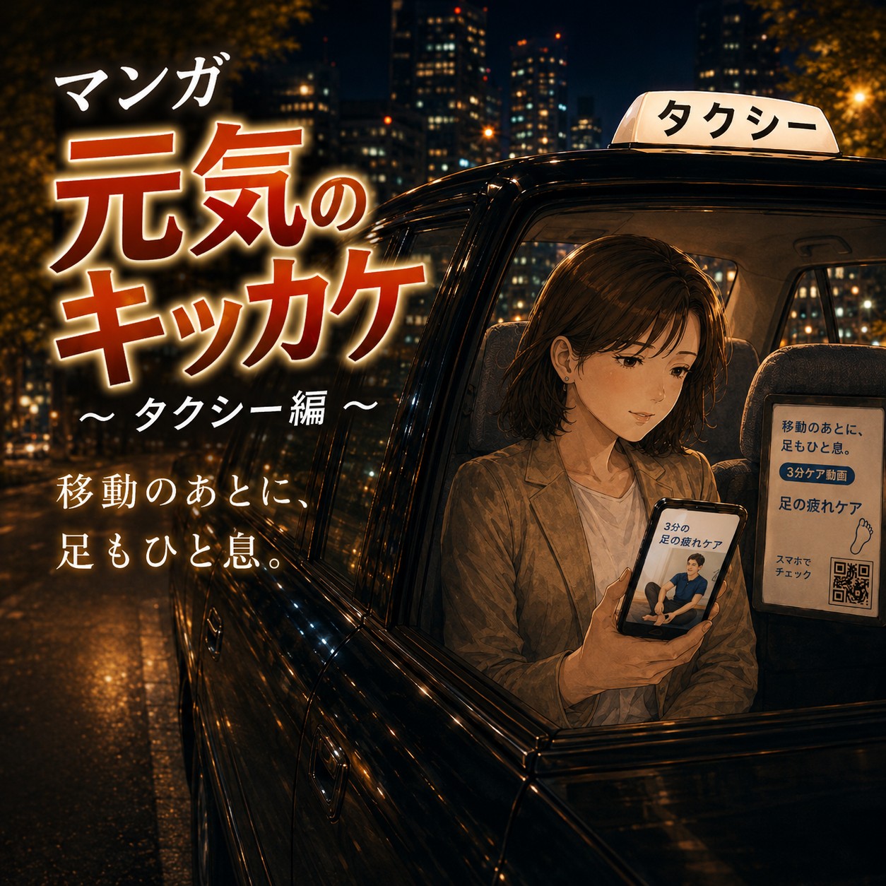 マンガ 元気のキッカケ タクシー編