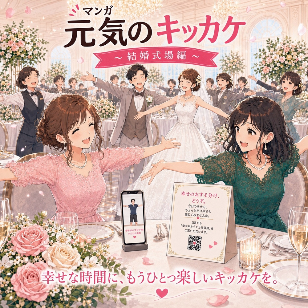マンガ 元気のキッカケ 結婚式場編